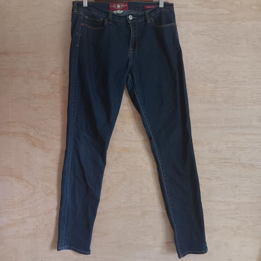Lucky Brand Sofia Skinny Jeans 10/30  Minor Flaw